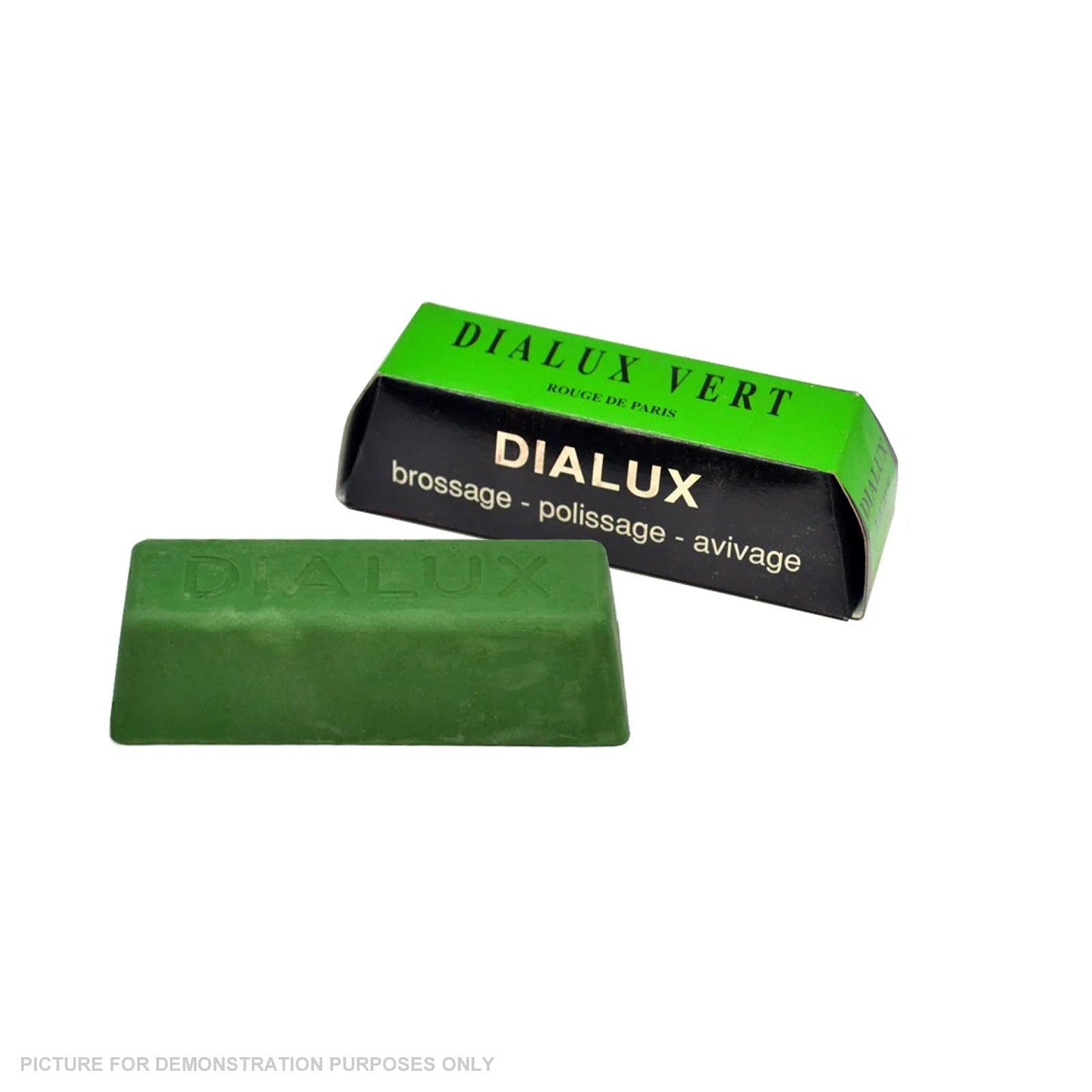 DIALUX Premium Polishing Compound - GREEN - Fine Buffing of very hard alloys